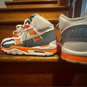 Men’s Nike Air Bo Jackson Trainers size 13 White and Orange Athletic Shoes NIKE AIR TRAINER SC HIGH BO JACKSON AUBURN WHITE ORANGE ZEN  main image 3